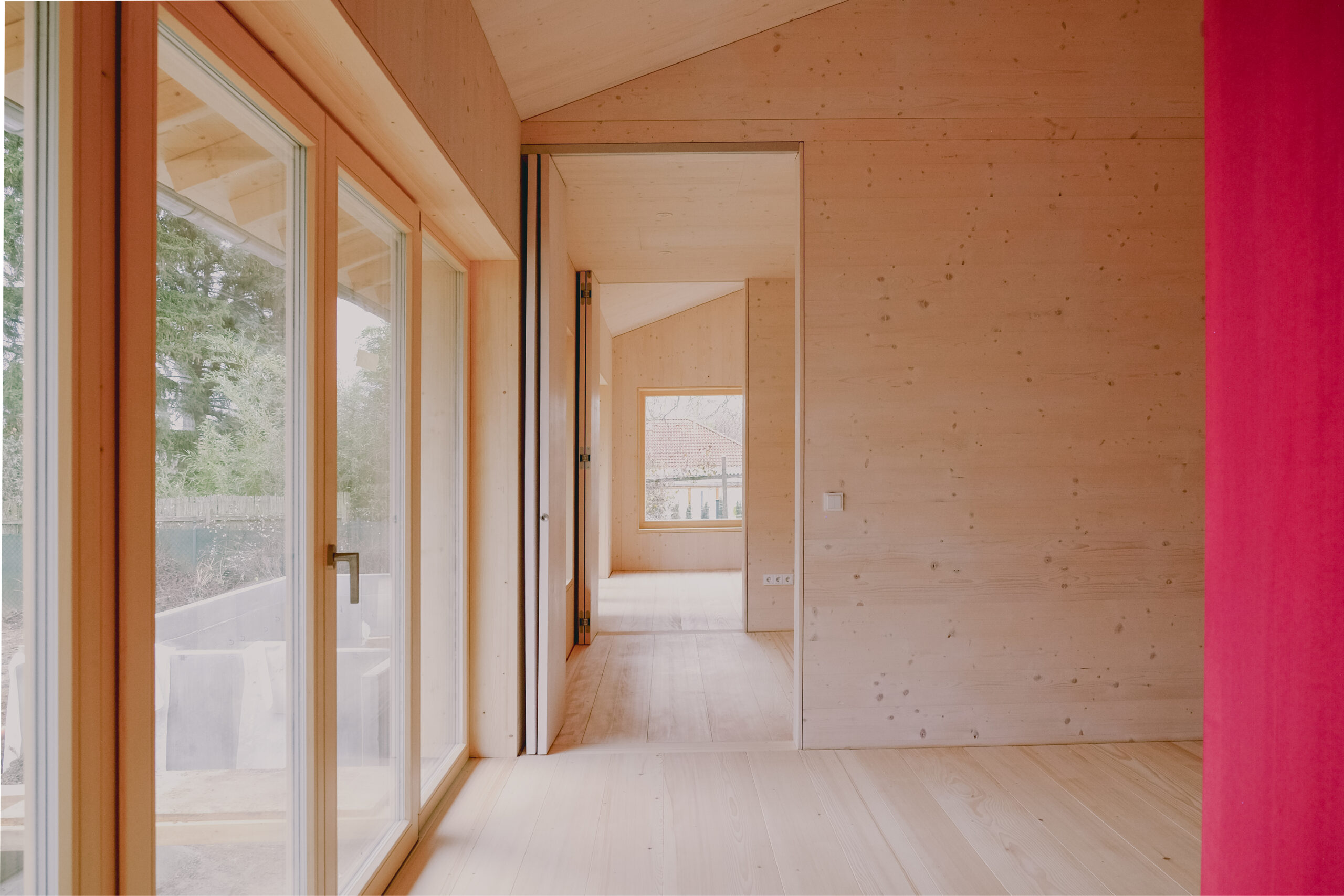 Barrierefreies Holz100-Massivholzhaus in Apolda  - Thoma Holz100 