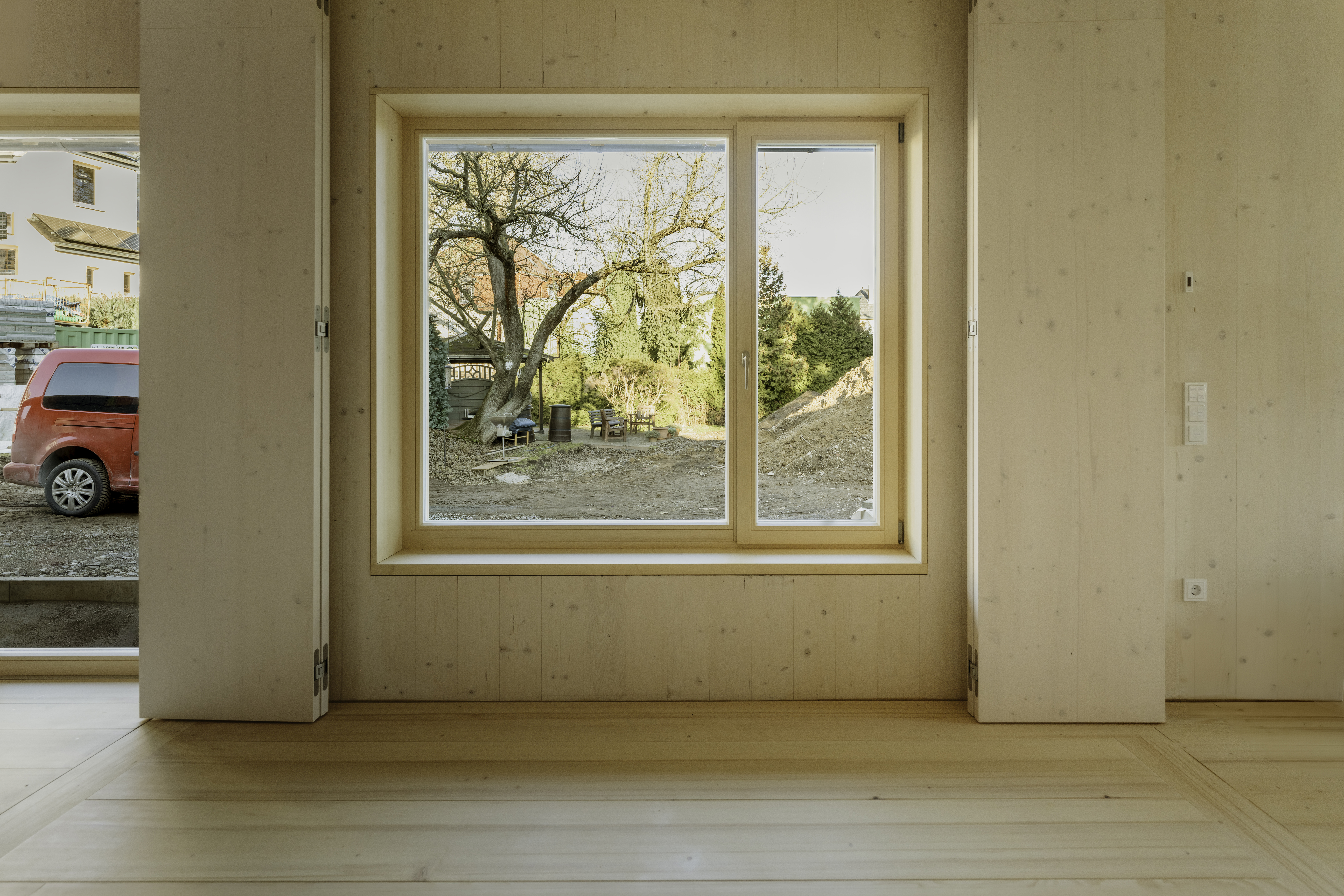 Barrierefreies Holz100-Massivholzhaus in Apolda  - Thoma Holz100 