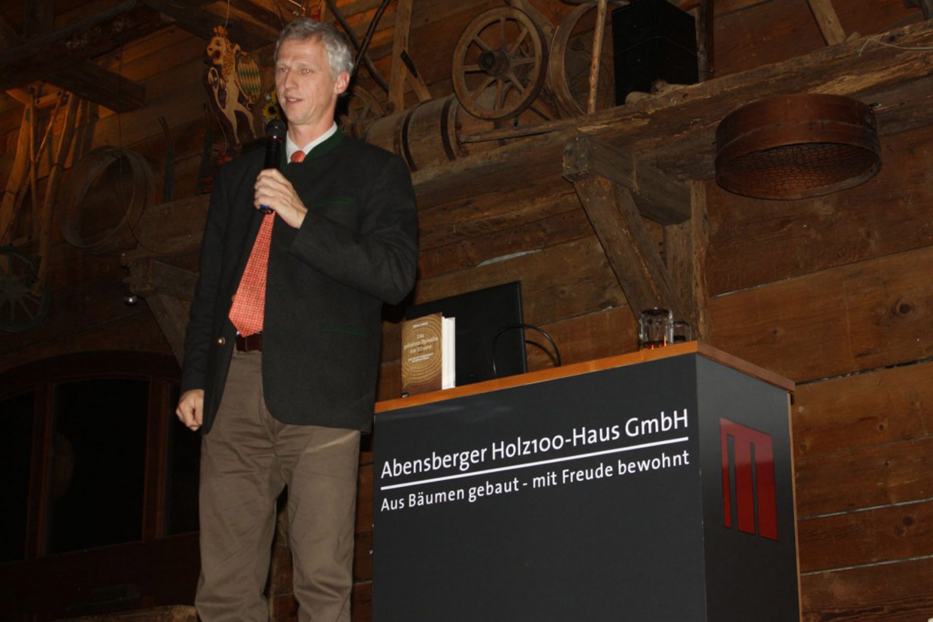 Vortrag im Abensberger Weißbierstadl - Thoma Holz100