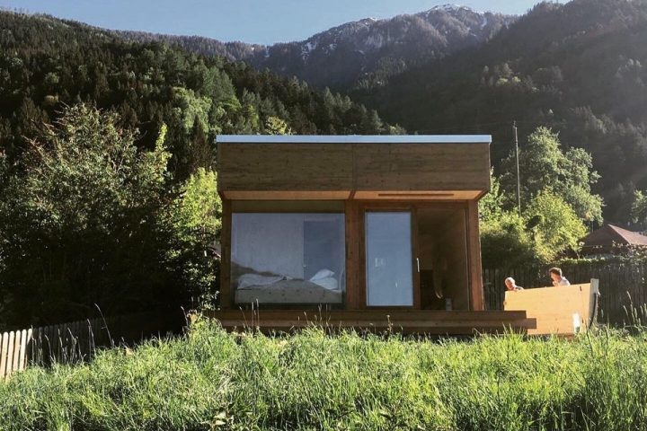Zinipi Lodge in Kärnten - Fans der kleinen Häuser aufgepasst! - Thoma Holz100