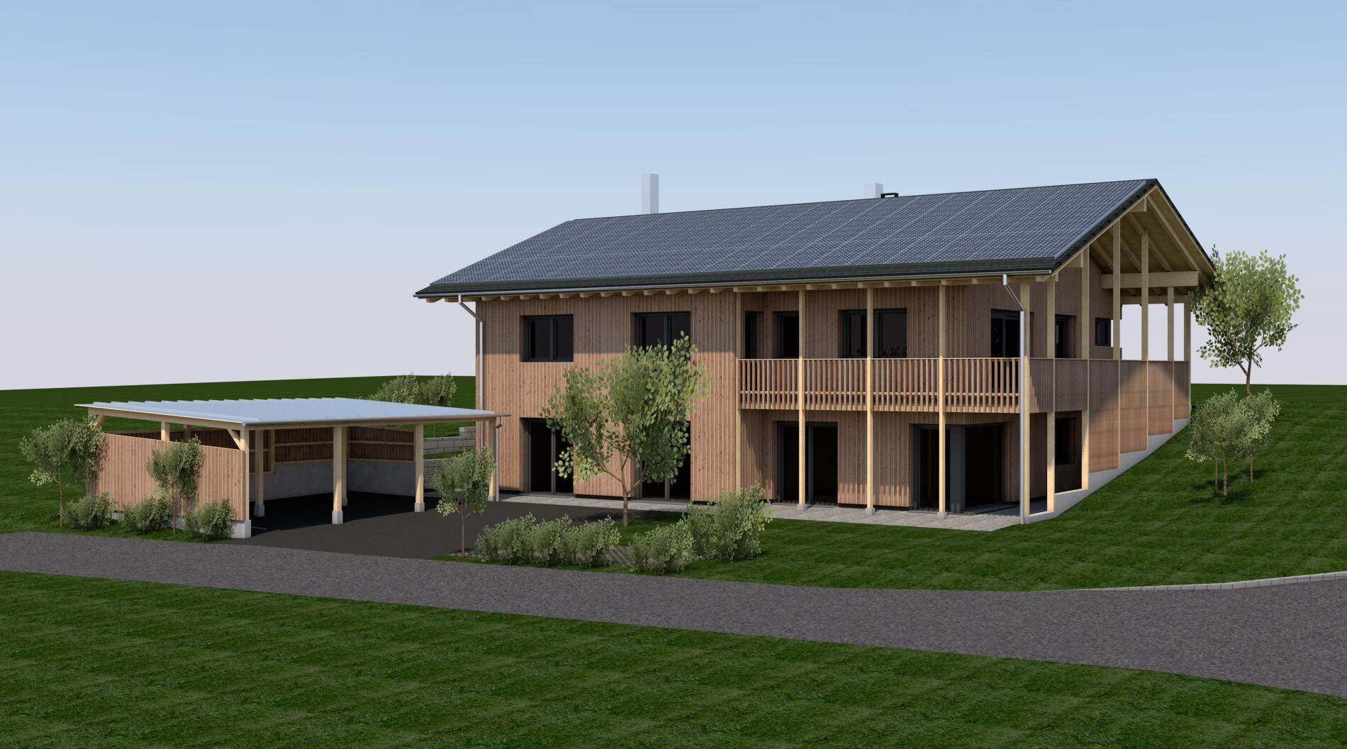 Ammersee - Tag der offenen Baustelle - Holz100 Bayern - Ammersee - Thoma Holz100