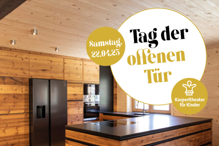 Lettenbichler Tag der offenen Tür 22.4.2023 - Hausbesichtigung am 22.4. bei Holzbau Lettenbichler - Thoma Holz100