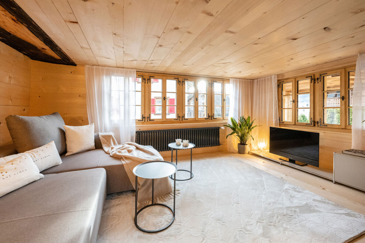 Sanierung mittelalterlicher Blockbau & Holz100 Anbau - Thoma Holz100 