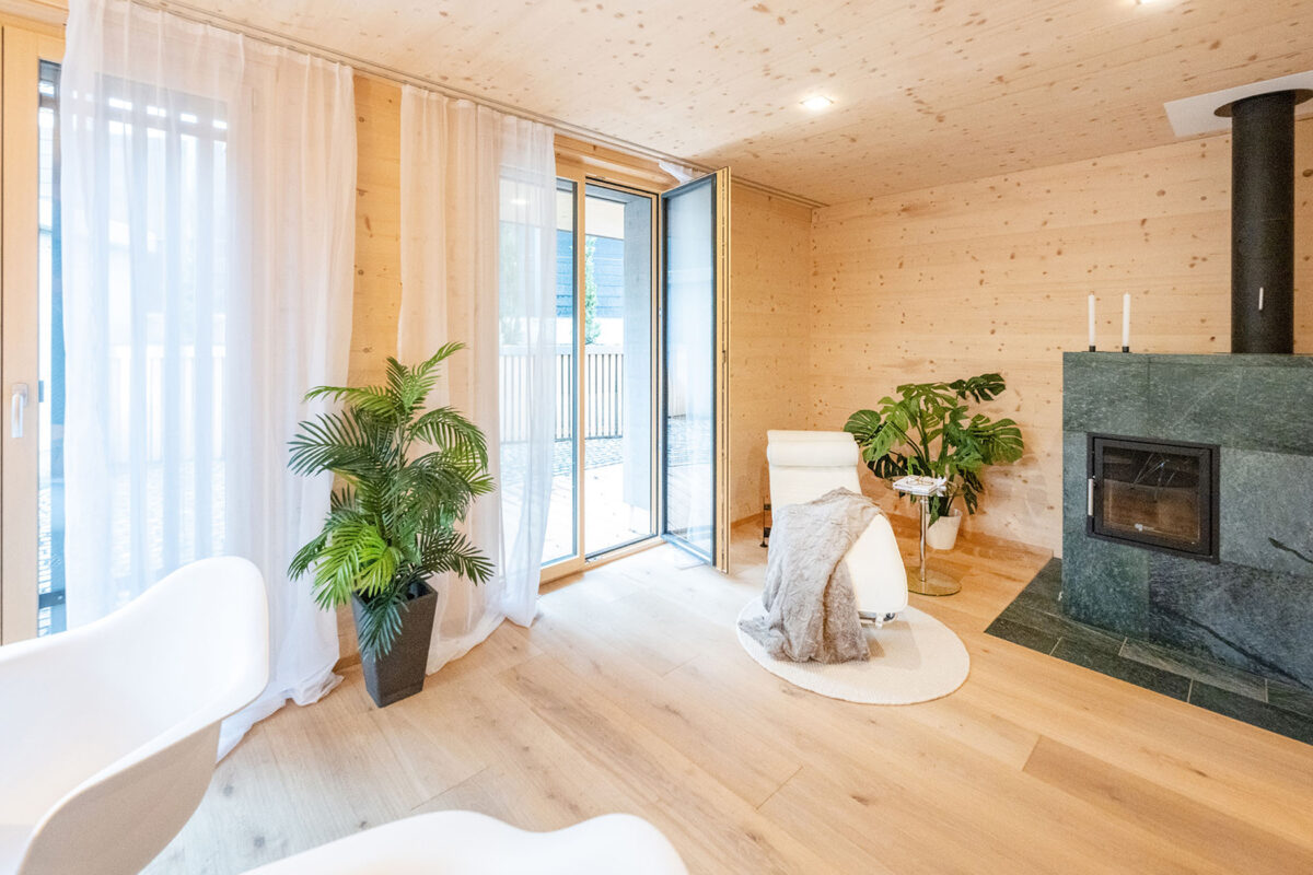 Sanierung mittelalterlicher Blockbau & Holz100 Anbau - Thoma Holz100 