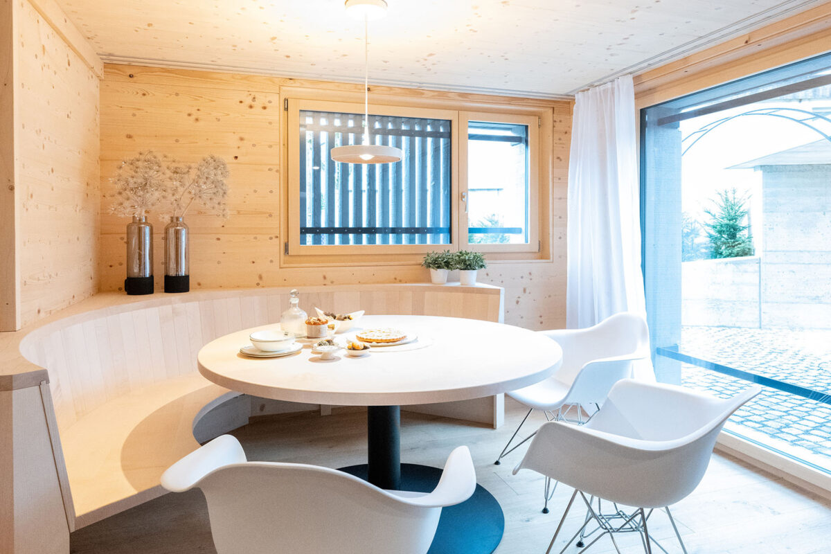 Sanierung mittelalterlicher Blockbau & Holz100 Anbau - Thoma Holz100 