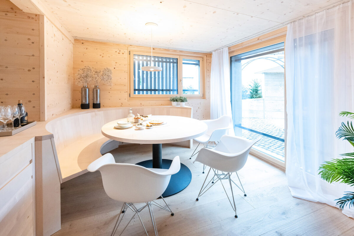 Sanierung mittelalterlicher Blockbau & Holz100 Anbau - Thoma Holz100 