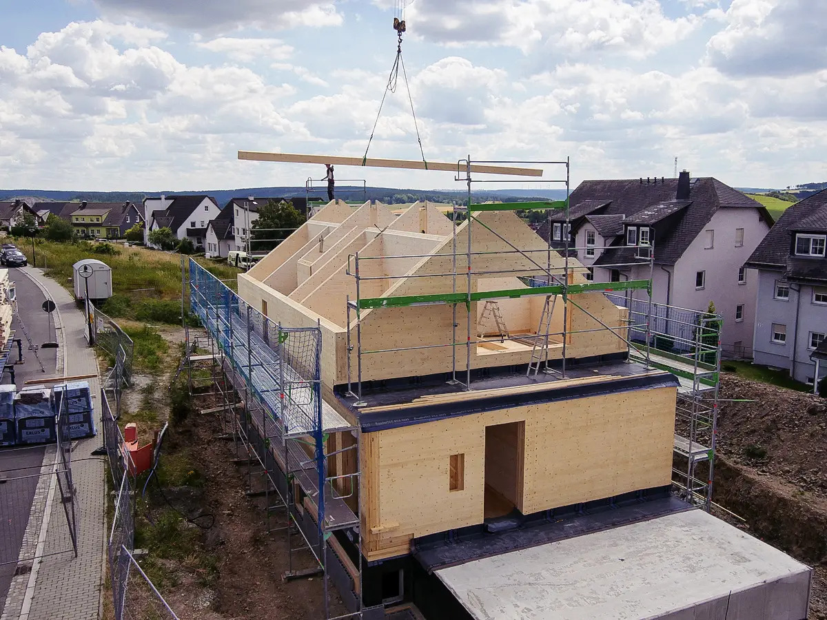 Bauen mit Mondholz - Thoma Holz100