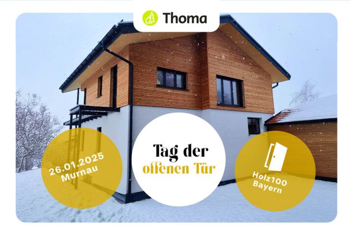 Baustellenbesichtigung in Murnau - Thoma Holz100
