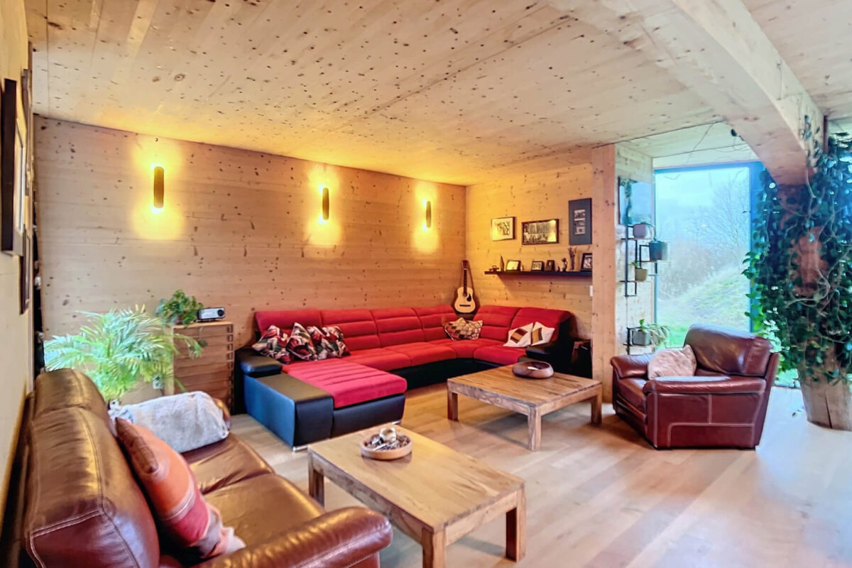 Thoma Holz100 Haus in Wellin, Provinz Luxemburg - Thoma Holz100 