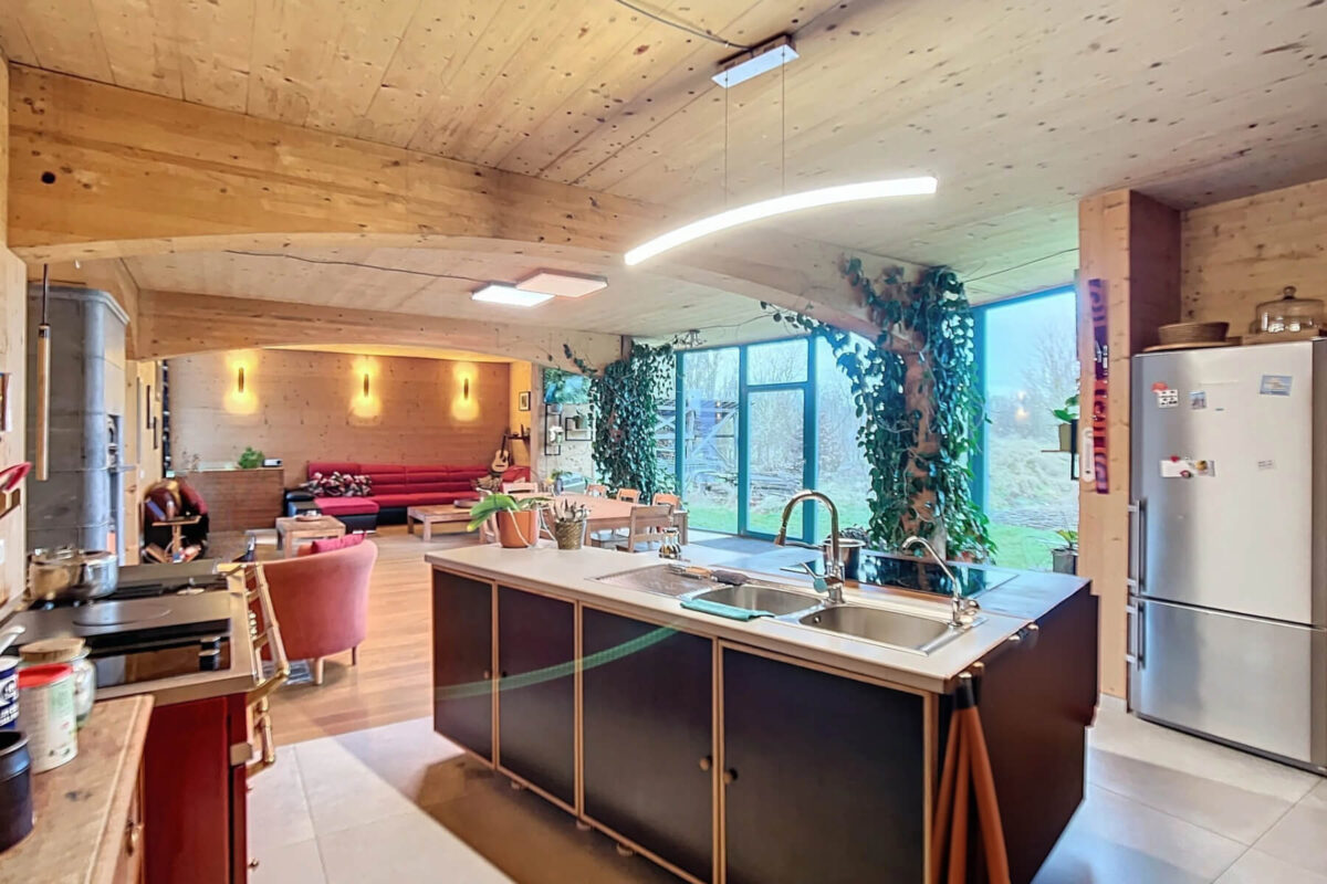 Thoma Holz100 Haus in Wellin, Provinz Luxemburg - Thoma Holz100 