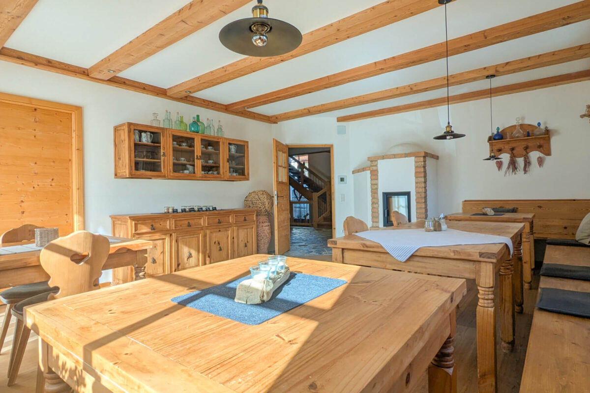 Holz100 Wohlfühlhaus in ruhiger Seitenstrasse in Oberammergau - Thoma Holz100 