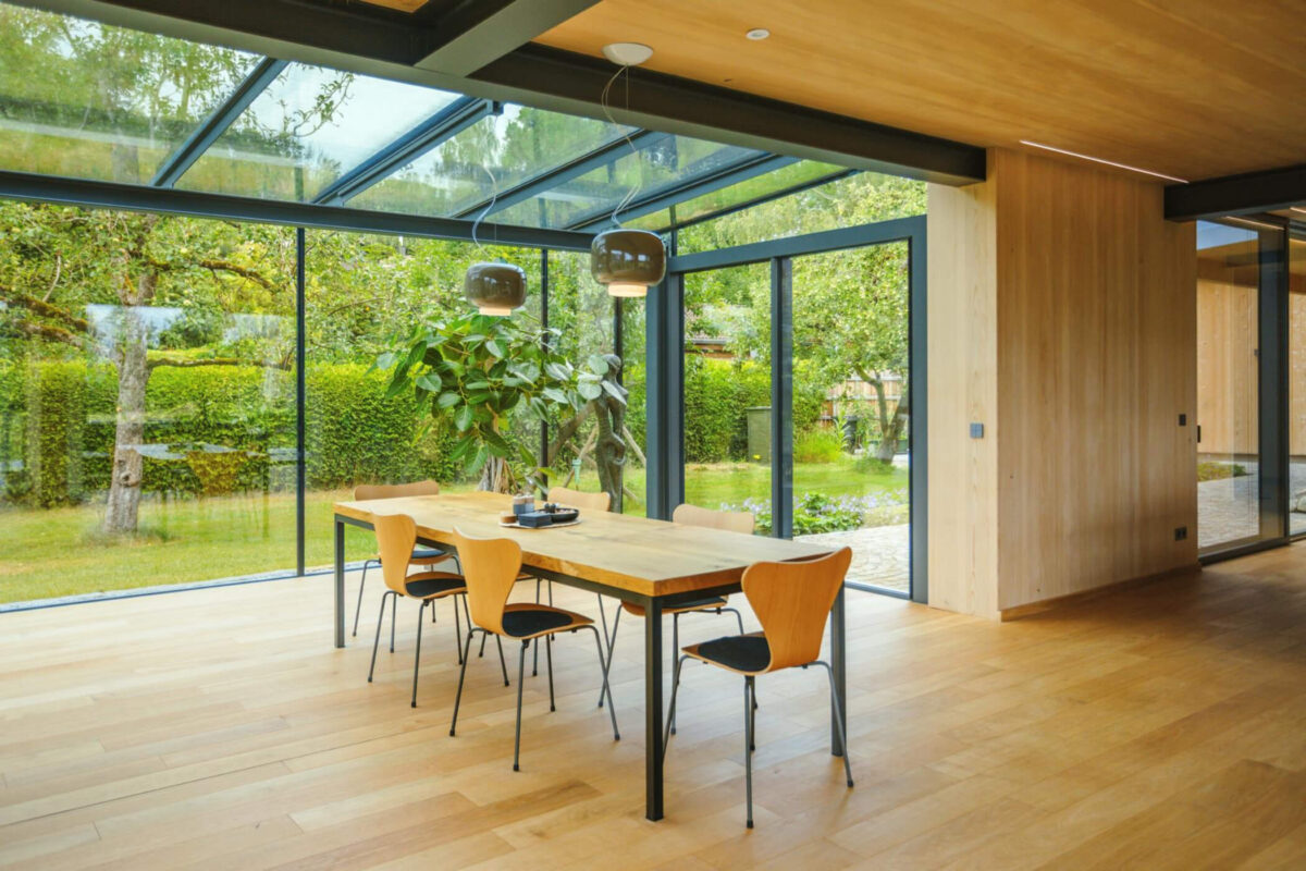 Elegante Holz-Glas-Architektur am Ammersee - Thoma Holz100 