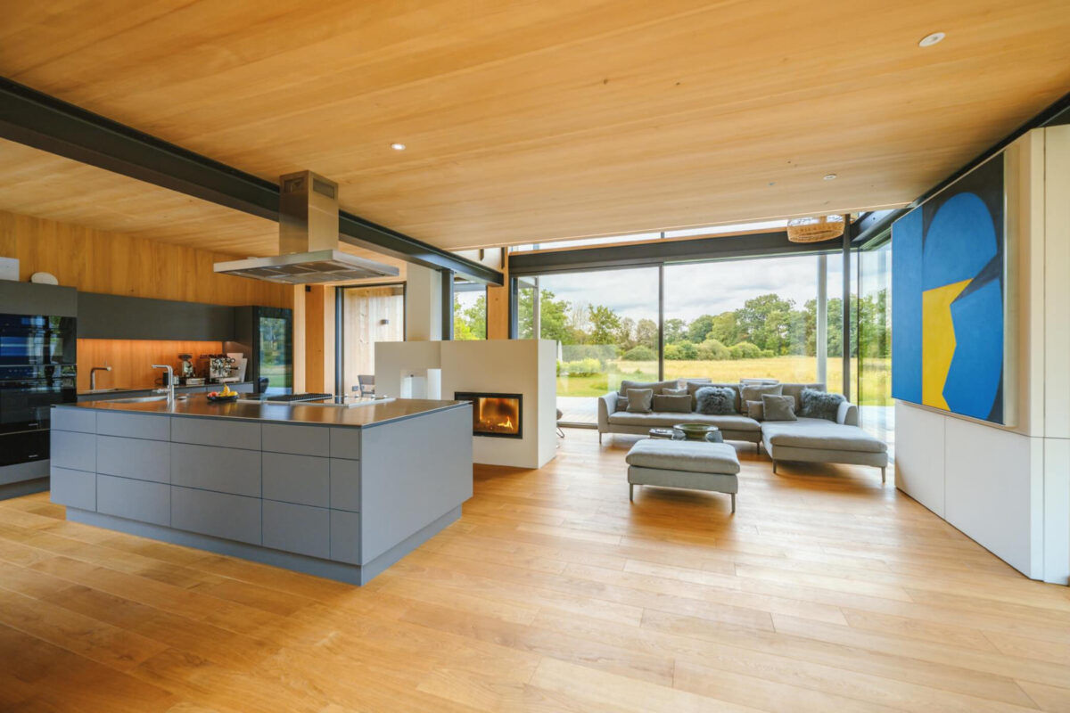 Elegante Holz-Glas-Architektur am Ammersee - Thoma Holz100 