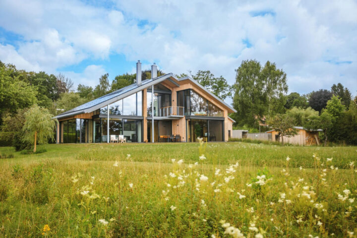 Elegante Holz-Glas-Architektur am Ammersee - Thoma Holz100