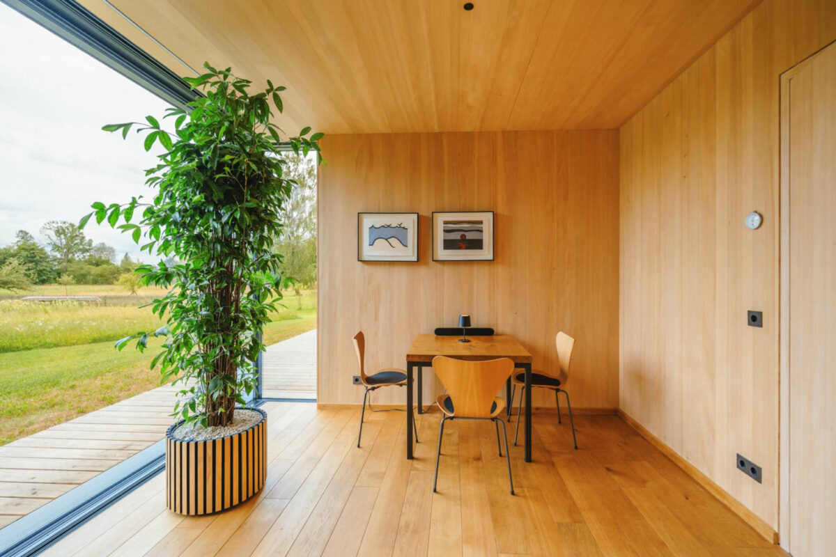 Elegante Holz-Glas-Architektur am Ammersee - Thoma Holz100 