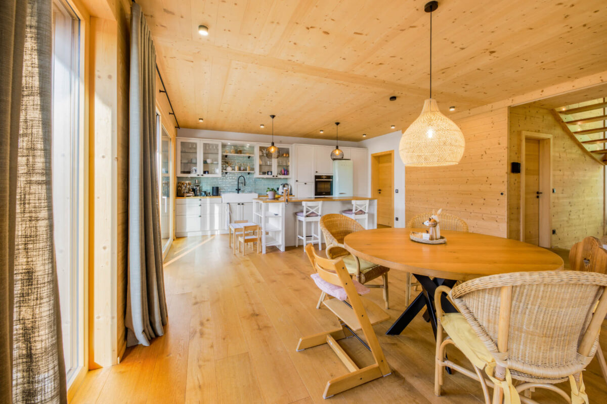 Holz100 Haus in anspruchsvoller Hanglage - Thoma Holz100 