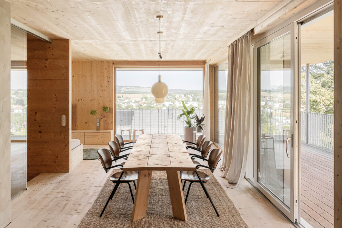 Holz100 Einfamilienhaus im Burgenland - Thoma Holz100 