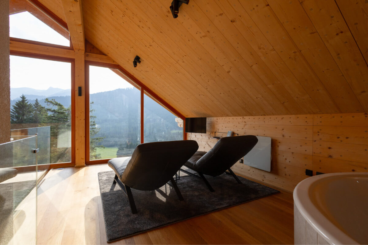 Ein Rückzugsort inmitten der Bergwelt - Thoma Holz100 