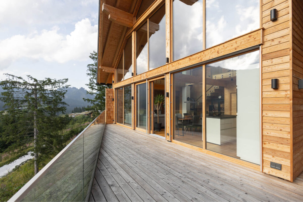 Ein Rückzugsort inmitten der Bergwelt - Thoma Holz100 