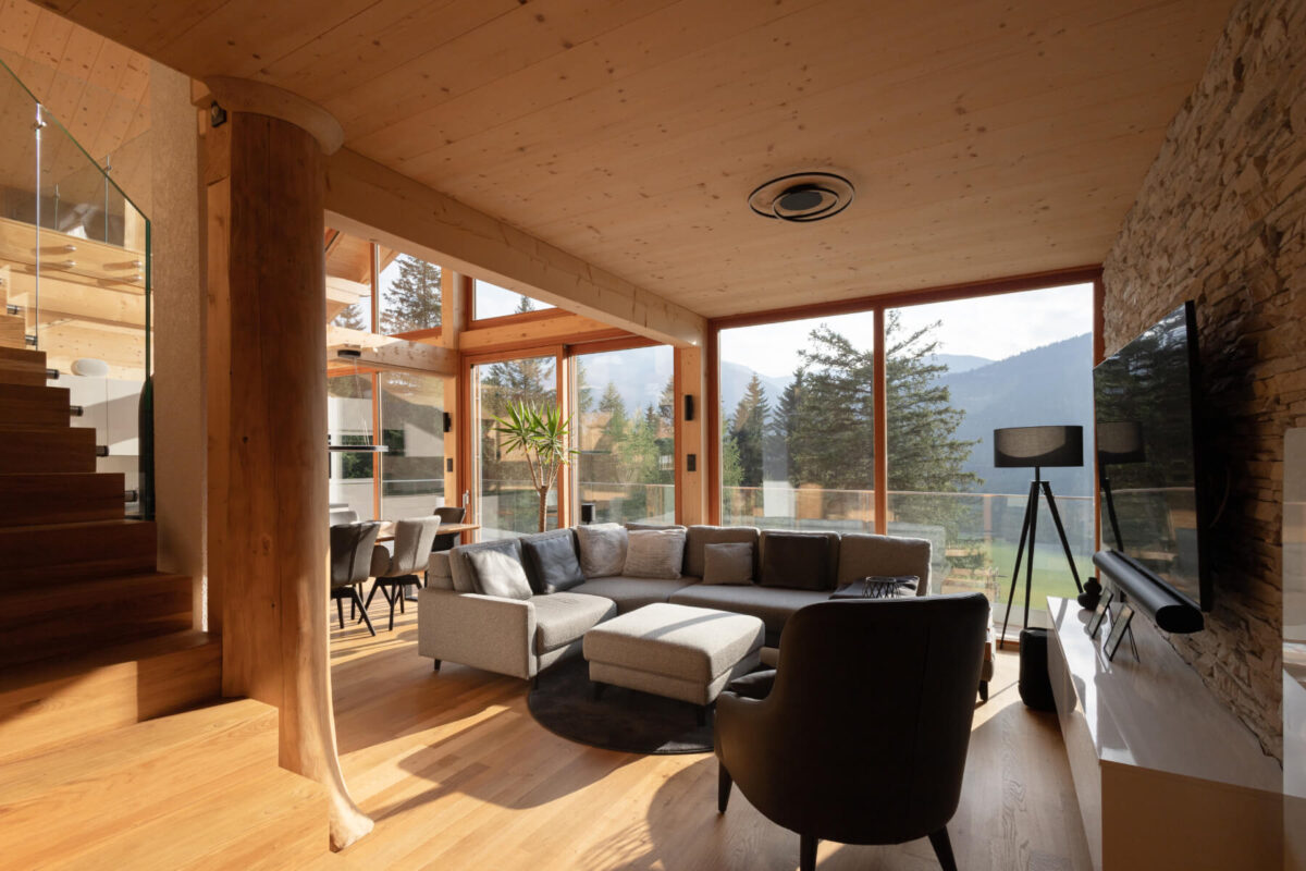 Ein Rückzugsort inmitten der Bergwelt - Thoma Holz100 