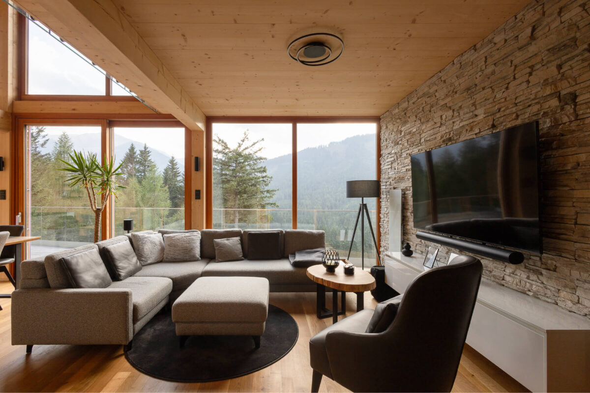 Ein Rückzugsort inmitten der Bergwelt - Thoma Holz100 