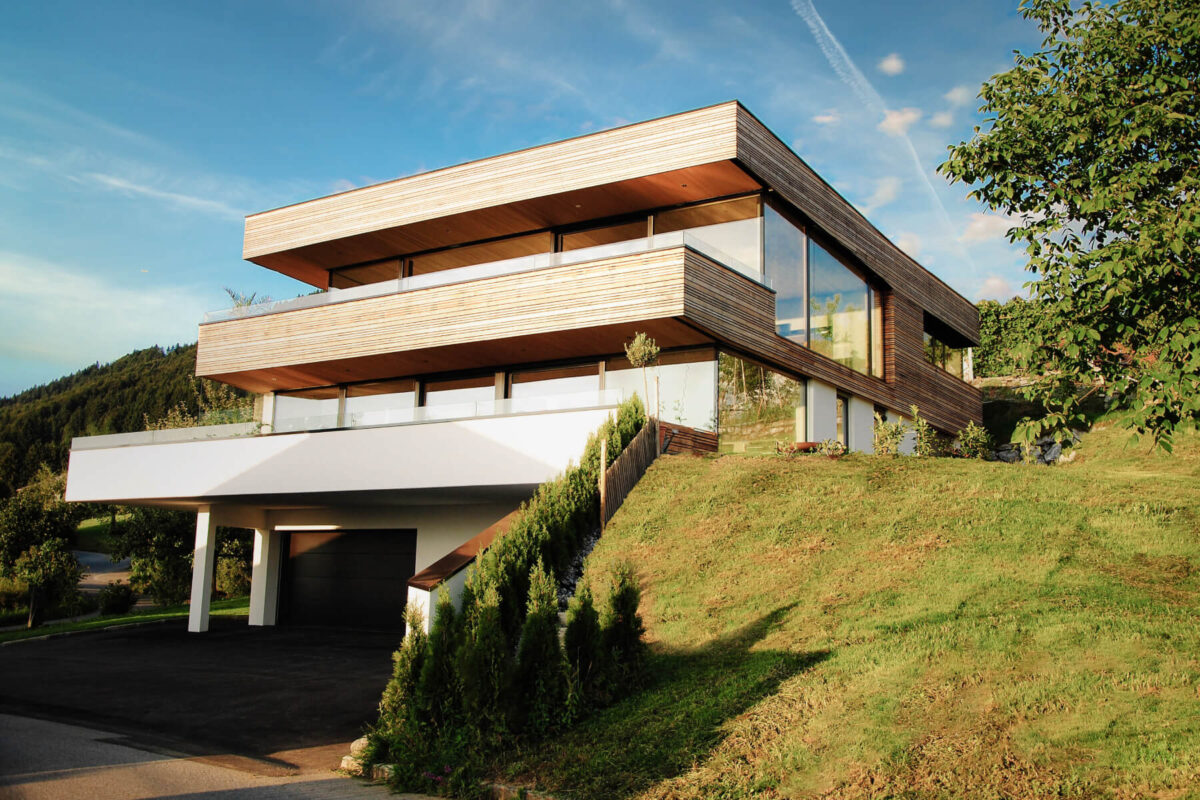 Mehrgenerationenhaus in Vorarlberg - Thoma Holz100 