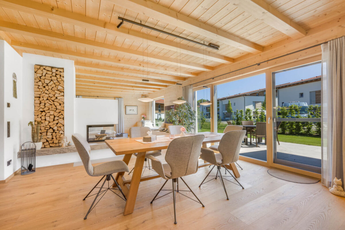 Holz100-Wohnhaus im bayerischen Oberland - Thoma Holz100 