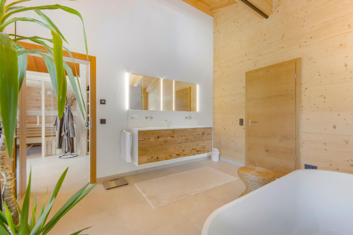 Holz100-Wohnhaus im bayerischen Oberland - Thoma Holz100 