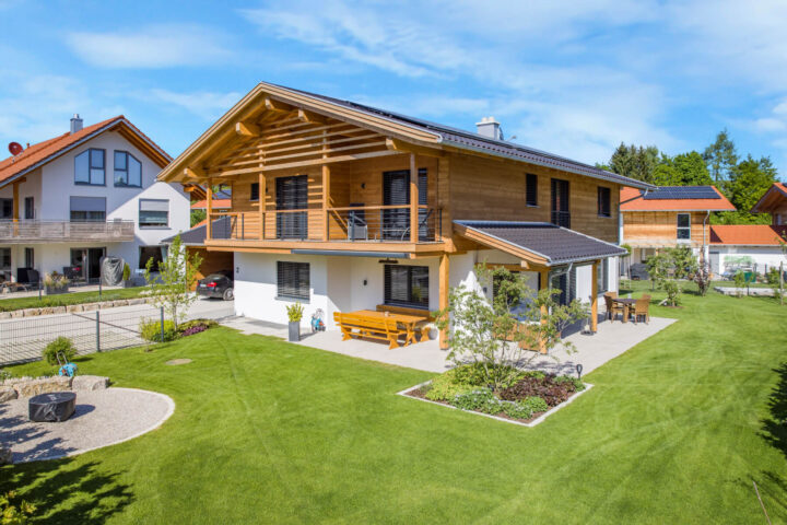 Holz100-Wohnhaus im bayerischen Oberland - Thoma Holz100