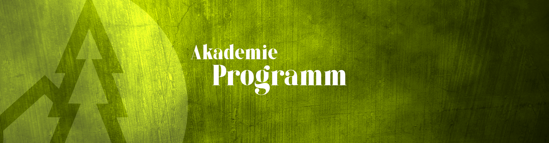 Das Bild wird im Kontext des Akademie-Programms der Firma Thoma verwendet. Das Thoma-Logo hebt sich in einem hellen Grünton vom dunkelgrünen Hintergrund ab. - Der Anfang allen Wissens ist das Staunen - Thoma Holz100